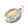 Brass Pendants KK-G529-07A-GP-2