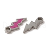 304 Stainless Steel Enamel Charms STAS-L022-332P-2