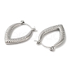 304 Stainless Steel Hoop Earrings for Women EJEW-Z026-31P-2