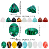 SUPERFINDINGS 18Pcs 18 Style Natural & Synthetic Mixed Gemstone Cabochons G-FH0001-45-6