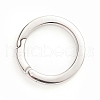 304 Stainless Steel Spring Gate Rings X-STAS-I133-14A-1