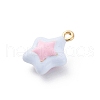Alloy Enamel Charms ENAM-E362-08D-2