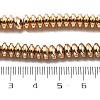 Electroplated Synthetic Non-magnetic Hematite Beads Strands G-M095-C01-04KCG-2