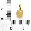 925 Sterling silver Hollow Strawberry Charms STER-D306-02G-3