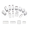   60Pcs 3 Styles Aluminum & 20Pcs Iron Empty Palette Pans FIND-PH0020-97-7