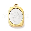 304 Stainless Steel Pendants STAS-F303-A12-1