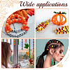 SOFPLATE 800Pcs 5 Colors Thanksgiving Day Opaque Plastic Beads KY-SP0001-07-6