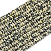 Natural Dalmatian Jasper Beads Strands G-P575-A01-4x2mm-2