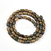 Natural Verdite Stone Beads Strands G-N346-02A-06-3