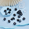Acrylic Square Loose Diamond Box with Visible Window CON-WH0088-76A-02-4