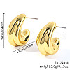 Geometric Shiny Plastic Stud Earrings FD4896-5-1