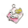 Alloy Enamel Pendants PALLOY-K020-20P-02-1