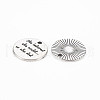 Tibetan Style Alloy Pendants TIBE-S320-184AS-3