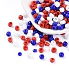 300G 6500pcs 3 Colors Independence Day Glass Seed Beads SEED-LS0001-01-2