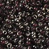 Transparent Inside Colours Glass Seed Beads SEED-H002-A-C224-3