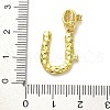 Rack Plating Brass Micro Pave Cubic Zirconia European Dangle Charms KK-L210-015G-U-3