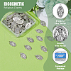 DICOSMETIC 80Pcs Tibetan Style Pendants FIND-DC0005-65-4