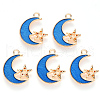 Alloy Enamel Pendants ENAM-S121-061-2