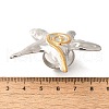 Starfish 304 Stainless Steel Finger Rings RJEW-G339-04P-3