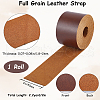 2M Flat AB Grade Cowhide Leather Cord AJEW-WH0479-73C-04-2