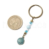 Alloy Conch Pendant Keychains KEYC-JKC01225-09-3