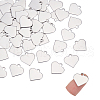 Unicraftale 50Pcs Stainless Steel Pendants STAS-UN0060-52-1