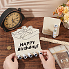 Happy Birthday Laser Cut Wooden Money Holder Display Stands AJEW-FG0004-31-3