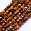 Natural Tiger Eye Beads Strands G-N0179-01-4mm-1