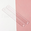 Transparent Acrylic Clay Thickness Ruler PW-WG44593-01-1