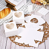 Square Paper Biscuit Boxes with Heart Clear Window CON-TAC0001-12C-01-5