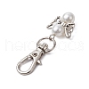 10Pcs Angel Glass Pearl Pendant Decorations HJEW-JM02672-02-4