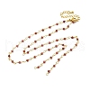Brass Chain Necklace Making KK-K337-13G-04-1