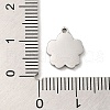 Non-Tarnish 304 Stainless Steel Charms STAS-Q301-25P-3