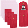 Beebeecraft 3 Sets Rectangle Velvet Single Watch Storage Bags ABAG-BBC0001-12A-1