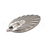 Non-Tarnish 201 Stainless Steel Pendants STAS-D244-05P-3