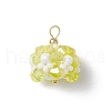 Glass Pendants PALLOY-MZ00673-01-2