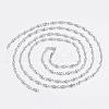 Tarnish Resistant 304 Stainless Steel Chains STAS-P197-047P-2