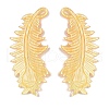 Natural Yellow Shell Carved Pendants SSHEL-C012-15-1