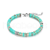 Natural Shoushan Stone Beaded Bracelets for Women CG6931-9-1