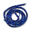 Natural Lapis Lazuli Dyed Beads Strands G-G140-B03-04-3