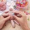  Jewelry 200Pcs 4 Style 1-Hole Transparent Acrylic Buttons TACR-PJ0001-04-6