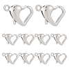 SUNNYCLUE 10Pcs 304 Stainless Steel Lobster Claw Clasps STAS-SC0004-93-1
