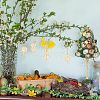 48Pcs 12 Styles Unfinished Blank Wooden Pendants Kit WOOD-CJC0011-15B-7