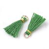 Polycotton(Polyester Cotton) Tassel Pendant Decorations FIND-S281-11-2