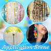   240Pcs 8 Colors Dyed Natural Capiz Shell Disc Links Connector Charms SSHEL-PH0001-31B-6