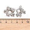 304 Stainless Steel Stud Earrings EJEW-B108-12P-5