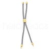 Twisted Nylon Cord Silder Bracelets DIY-B066-03G-19-1