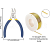 BENECREAT Round Aluminum Wire AW-BC0003-31D-1.5mm-2