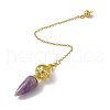 Mixed Gemstone Dowsing Pendulum Big Pendants G-H281-42G-4