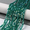 Imitation Jade Glass Beads Strands EGLA-YW0003-19A-15-2